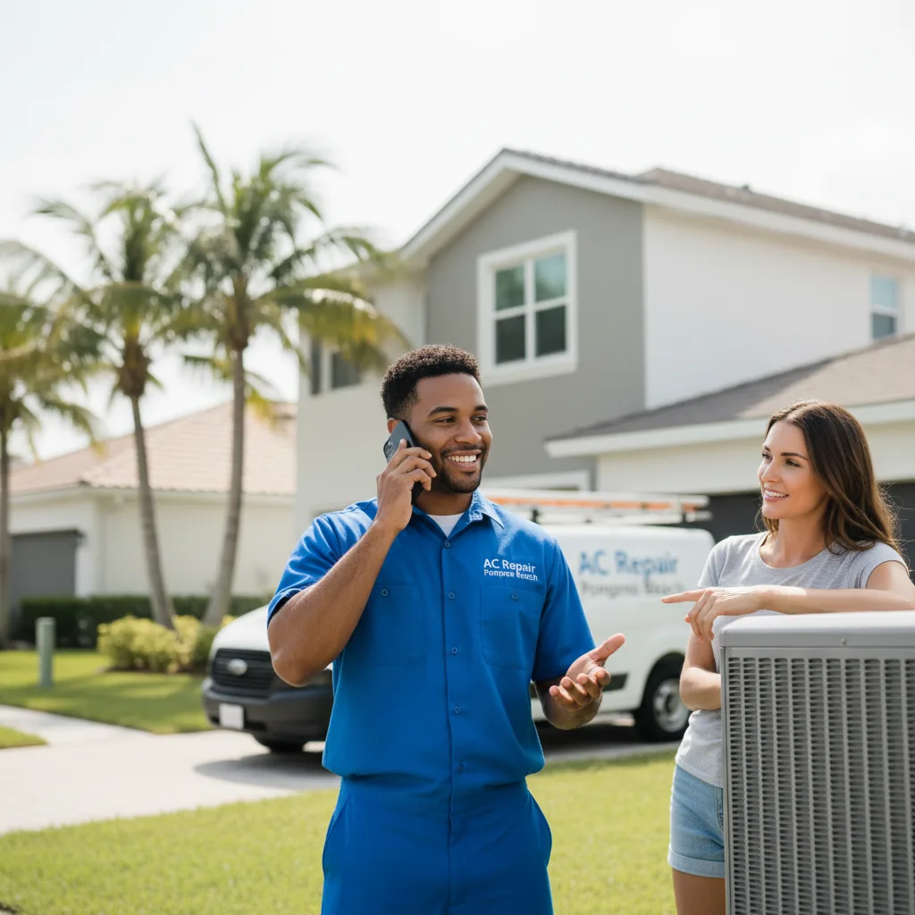 AC Repair Pompano Beach customer support in Knotts Island